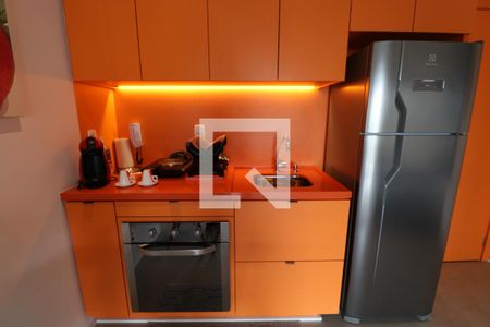 Cozinha de kitnet/studio para alugar com 1 quarto, 45m² em Vila Pompéia, São Paulo