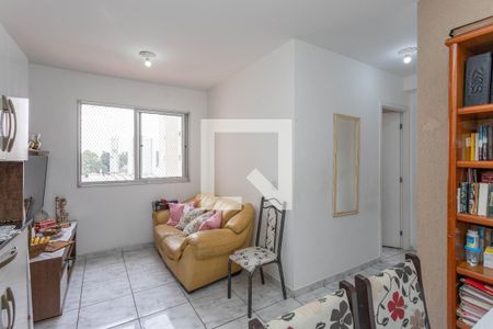 Sala  de apartamento à venda com 2 quartos, 44m² em Canhema, Diadema