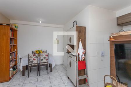 Sala  de apartamento à venda com 2 quartos, 44m² em Canhema, Diadema