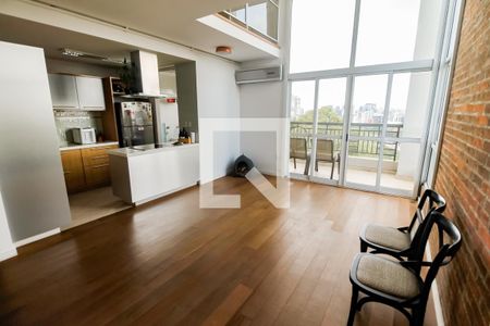 Sala de apartamento à venda com 1 quarto, 104m² em Vila Andrade, São Paulo