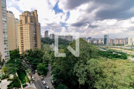 Vista da Varanda de apartamento à venda com 1 quarto, 104m² em Vila Andrade, São Paulo