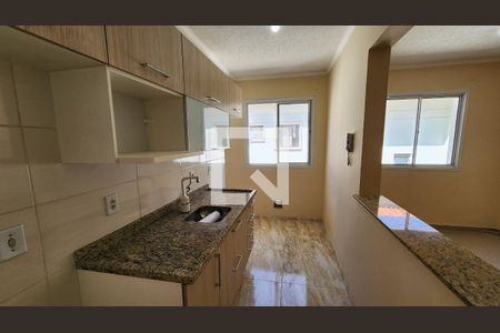 Cozinha de apartamento à venda com 2 quartos, 54m² em Parque Residencial Jundiaí, Jundiaí