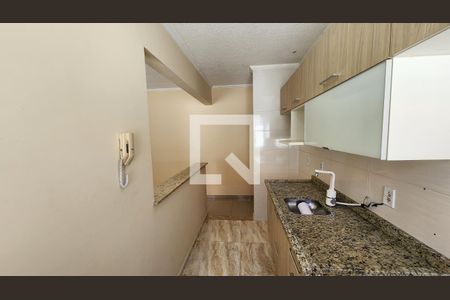 Cozinha de apartamento à venda com 2 quartos, 54m² em Parque Residencial Jundiaí, Jundiaí