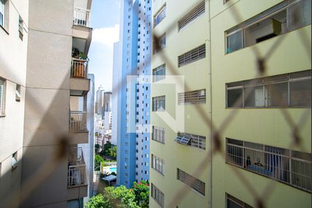 Vista da Varanda da Sala de apartamento à venda com 1 quarto, 57m² em Bela Vista, São Paulo