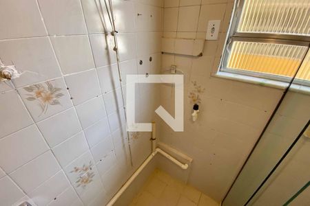 Banheiro de kitnet/studio à venda com 1 quarto, 40m² em Glória, Rio de Janeiro