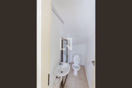 Lavabo de casa de condomínio à venda com 3 quartos, 130m² em Campestre, Santo André