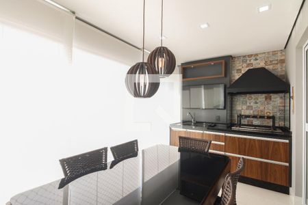 Varanda Gourmet  de apartamento para alugar com 3 quartos, 125m² em Tatuapé, São Paulo