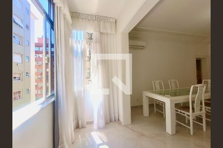 Sala de apartamento para alugar com 3 quartos, 108m² em Copacabana, Rio de Janeiro