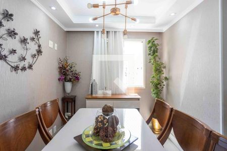 Sala de Jantar de apartamento à venda com 2 quartos, 62m² em Piraporinha, Diadema