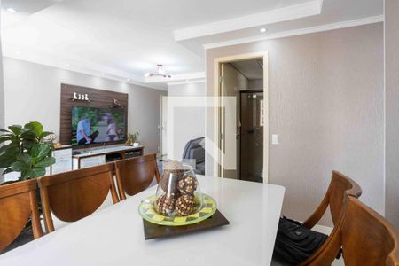 Sala de Jantar de apartamento à venda com 2 quartos, 62m² em Piraporinha, Diadema