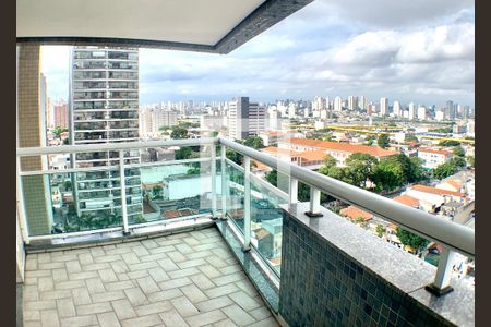 Varanda da Sala de apartamento para alugar com 3 quartos, 143m² em Ipiranga, São Paulo