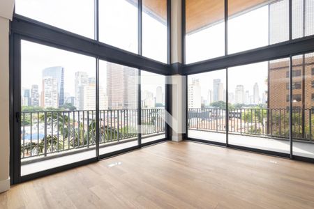 Sala de apartamento à venda com 2 quartos, 140m² em Vila Nova Conceição, São Paulo