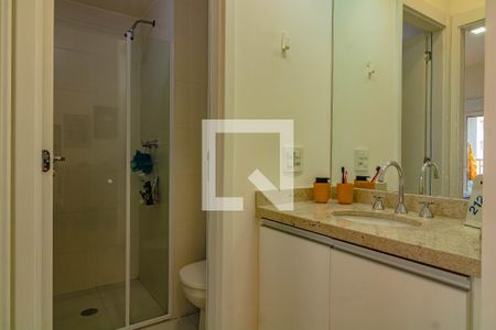 Banheiro  de apartamento para alugar com 1 quarto, 45m² em Vila Guarani (z Sul), São Paulo