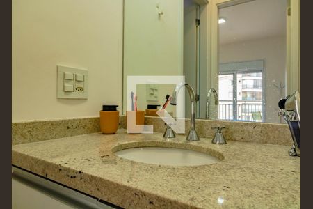 Banheiro  de apartamento para alugar com 1 quarto, 45m² em Vila Guarani (z Sul), São Paulo