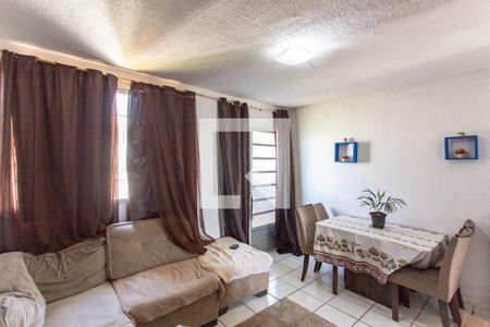 Sala de apartamento para alugar com 2 quartos, 58m² em Vista do Sol, Belo Horizonte