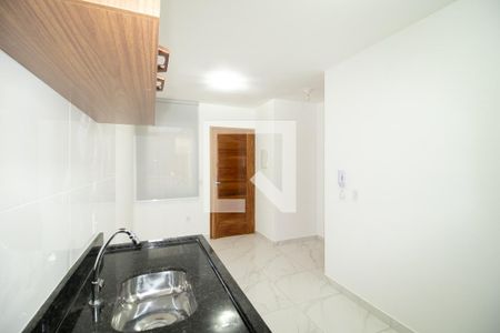 Sala cozinha e tanque de kitnet/studio à venda com 1 quarto, 27m² em Vila Constança, São Paulo