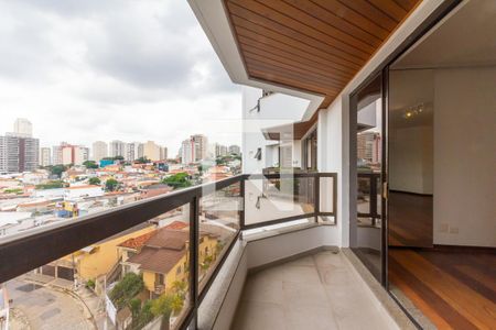 Varanda da Sala de apartamento à venda com 3 quartos, 165m² em Vila Ipojuca, São Paulo