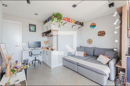 Sala de apartamento à venda com 1 quarto, 40m² em Liberdade, São Paulo