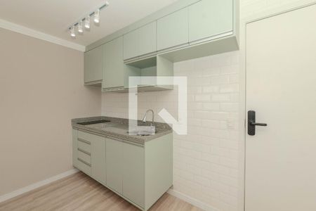 Sala/Cozinha de apartamento à venda com 1 quarto, 25m² em Bela Vista, São Paulo