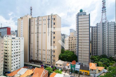 Vista da Sala de apartamento à venda com 2 quartos, 45m² em Bela Vista, São Paulo