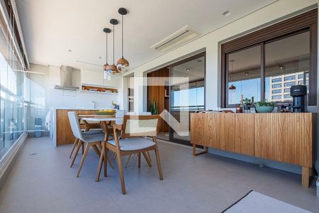 Varanda/Cozinha de apartamento para alugar com 2 quartos, 107m² em Pinheiros, São Paulo