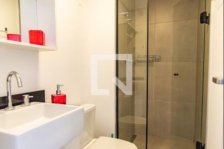 Banheiro de apartamento para alugar com 1 quarto, 24m² em Vila Mariana, São Paulo