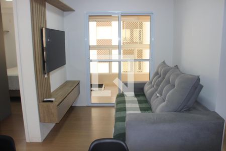 Sala de apartamento para alugar com 2 quartos, 62m² em Além Ponte, Sorocaba