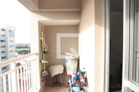 varanda da sala de apartamento à venda com 2 quartos, 126m² em Pampulha, Belo Horizonte