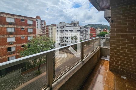 Varanda de apartamento para alugar com 2 quartos, 72m² em Parque Enseada, Guarujá