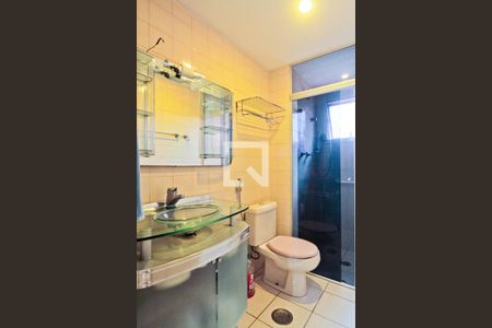Banheiro da Suíte de apartamento para alugar com 3 quartos, 96m² em Jardim das Laranjeiras, São Paulo