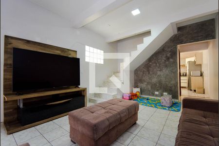 Sala de casa para alugar com 2 quartos, 115m² em Vila Flórida, Guarulhos