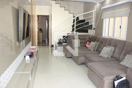 Sala de casa para alugar com 3 quartos, 132m² em Parque Renato Maia, Guarulhos