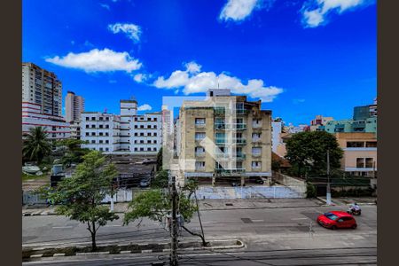 Vista da Sala de apartamento para alugar com 2 quartos, 103m² em Jardim Las Palmas, Guarujá