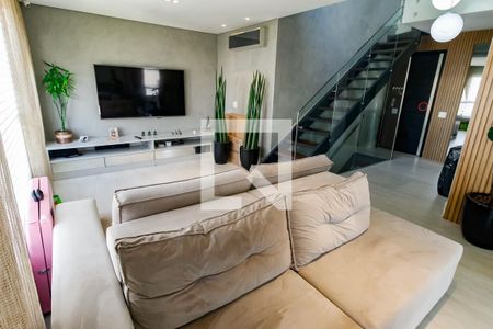 Sala de apartamento à venda com 3 quartos, 210m² em Jardim Fonte do Morumbi, São Paulo