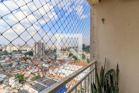 Varanda da Sala de apartamento para alugar com 2 quartos, 55m² em Jardim Iracema, São Paulo