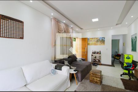 Sala de casa de condomínio para alugar com 3 quartos, 133m² em Jardim Rio das Pedras, Cotia