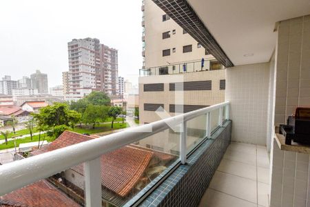 Varanda Gourmet de apartamento para alugar com 1 quarto, 58m² em Guilhermina, Praia Grande