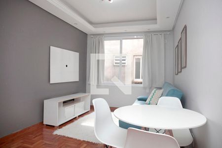 Sala de apartamento à venda com 1 quarto, 42m² em Cidade Baixa, Porto Alegre