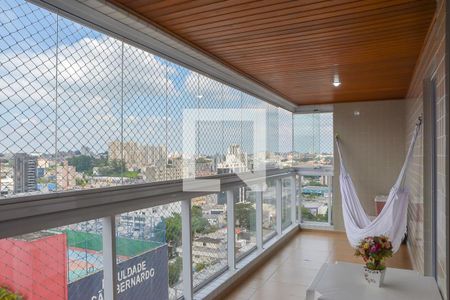 Varanda gourmet de apartamento à venda com 3 quartos, 113m² em Centro, São Bernardo do Campo