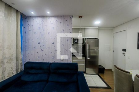 Sala/Cozinha de apartamento à venda com 2 quartos, 49m² em Jardim Adutora, São Paulo