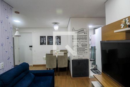 Sala/Cozinha de apartamento à venda com 2 quartos, 49m² em Jardim Adutora, São Paulo