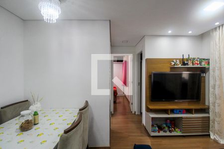 Sala/Cozinha de apartamento à venda com 2 quartos, 49m² em Jardim Adutora, São Paulo