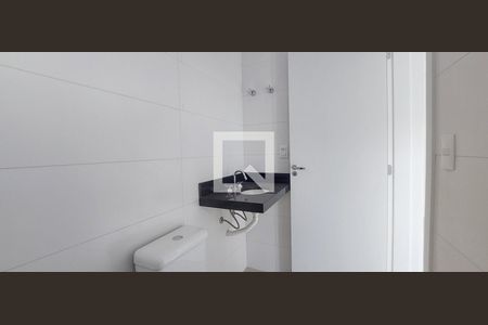 Banheiro Quarto 1 suíte de apartamento à venda com 2 quartos, 68m² em Parque das Nações, Santo André