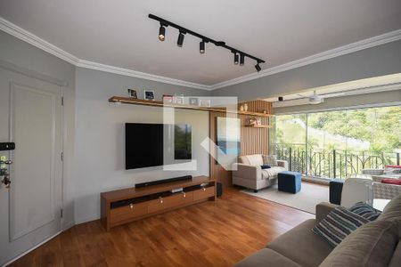 Sala de apartamento à venda com 3 quartos, 114m² em Paraíso do Morumbi, São Paulo