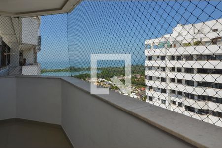 Varandas Sala de apartamento à venda com 2 quartos, 150m² em Barra da Tijuca, Rio de Janeiro