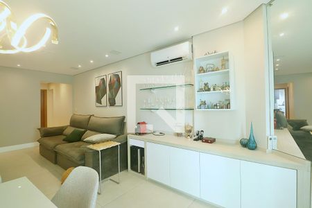 Sala de apartamento à venda com 3 quartos, 102m² em Jardim, Santo André