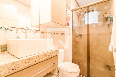 Banheiro de apartamento à venda com 2 quartos, 48m² em Chácara Califórnia, São Paulo