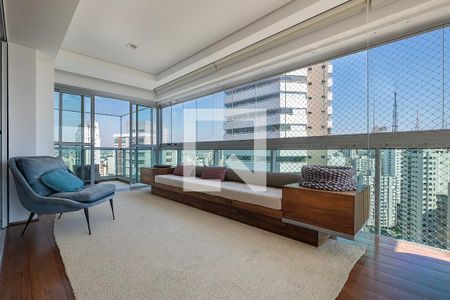 Sala - Varanda de apartamento à venda com 3 quartos, 155m² em Paraíso, São Paulo