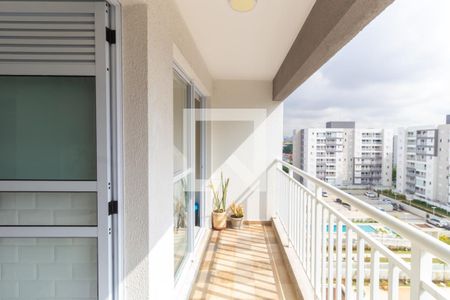 varanda de apartamento à venda com 2 quartos, 54m² em Vila Independência, São Paulo