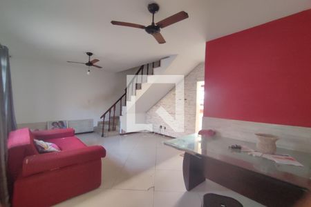 1º Pav - Sala de casa de condomínio à venda com 2 quartos, 91m² em Tanque, Rio de Janeiro